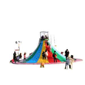 <span class=keywords><strong>Centro</strong></span> <span class=keywords><strong>de</strong></span> Aventuras con Tobogán Inflable y Escalada Volcánica, Parque Infantil con Equipamiento <span class=keywords><strong>de</strong></span> Juego Expandible y <span class=keywords><strong>de</strong></span> Escalada - Product Image 1