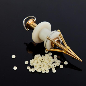 Clips simples pour vers rouges, clips pour sangsues, tête en cuivre, corps en plastique, pour la pêche à la carpe en eau douce - Product Image 4