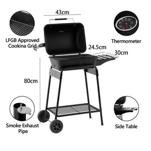 <span class=keywords><strong>Barbecue</strong></span> de table portable robuste sans fumée avec revêtement en poudre pour l'extérieur, idéal pour la maison (OEM/ODM) - Product Image 2