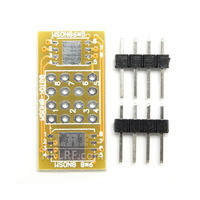 Adaptador de Programador DFN8 QFN8-DIP8 WSON8-DIP8 8x6mm 6x5mm para RT809H RT809F TL866II TNM7000 XELTEK