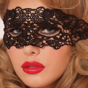 DAMAI Half-Face Lace Masquerade <b>Mask</b> Sexy Eye Women Venetian <b>Masks</b> for Halloween Party Dance Party Cosplay Performance Christmas - Product Image 3