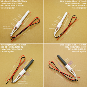 Biomasse Pellet Keramik Zünder, 220V 350W Schwarz Zünder, Heizrohr, Kernofen, Grill ofen, Kamin Zubehör - Product Image 3