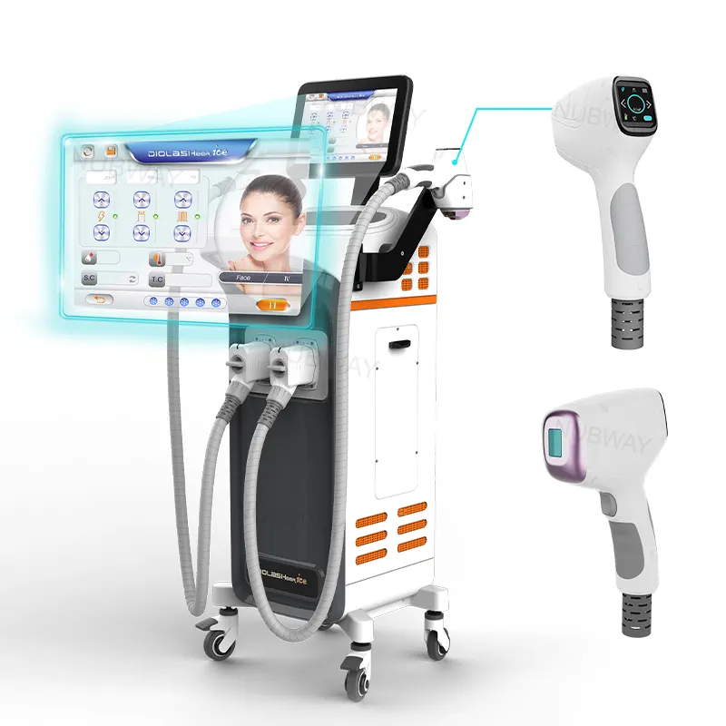 NUBWAY Hot Sale Hair Removal Ice Speed Diode Laser 808 Ice Diode Laser Permanently painless for Hair Removal Equipment