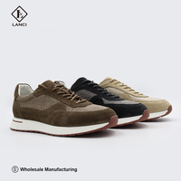 LANCI Prix d'usine Vente en gros Sneakers de luxe pour hommes Fabricants de sneakers sur mesure Chaussures de sport respirantes en mesh pour hommes
