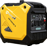 Générateur à essence à inverseur Shuoling SR7500iS 7500W 4 temps, réservoir de carburant de 11L, super silencieux, portable pour la maison, la sauvegarde, le camping en plein air