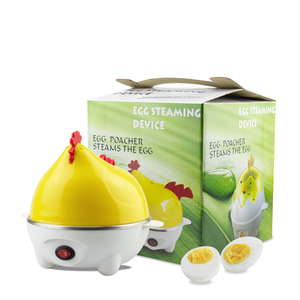 Hervidor <span class=keywords><strong>de</strong></span> <span class=keywords><strong>Huevos</strong></span> Rápido con Forma <span class=keywords><strong>de</strong></span> Pollo, Capacidad para 7 <span class=keywords><strong>Huevos</strong></span>, Cocedor <span class=keywords><strong>de</strong></span> <span class=keywords><strong>Huevos</strong></span> Eléctrico Automático - Product Image 1