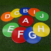 Équipement d'entraînement sensoriel en PVC pour la maternelle : Disques de signalisation, disques de glisse, disques de repère et obstacles