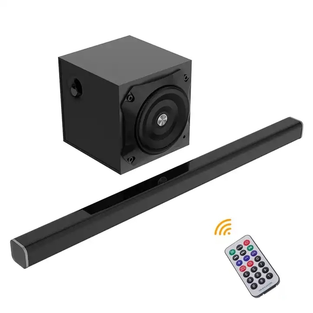 Best Wireless With Sub Woofer Theater Heavy Bass Speaker System  Optical Aux Usb for Tv Soundbar Home