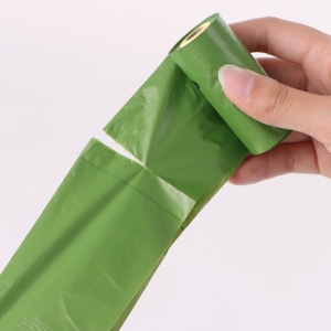 Sac écologique biodégradable jaune pour déchets d'animaux de compagnie, sac à crottes de chien personnalisé avec logo et rappel pour les excréments canins - Product Image 5