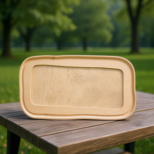 Tavolo rettangolare in legno per uso esterno - Product Image 3