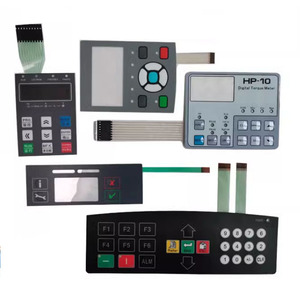 Màng chuyển đổi lớp phủ đồ họa bàn phím Bàn phím phẳng bảng điều khiển Nút - Product Image 1