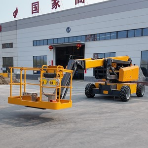 Plateforme de travail aérien automotrice à grande portée de 22 m, capacité de 250 kg, élévateur hydraulique pour la maintenance des bâtiments commerciaux - Product Image 2