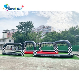 Đường Đua Bơm Hơi <span class=keywords><strong>Go</strong></span> Kart Kích Thước Tùy Chỉnh Thiết Kế Mới, Đường Đua Bơm Hơi Cản Xe Hơi - Product Image 6