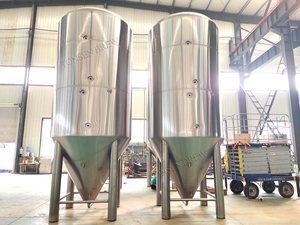 ถังหมักเบียร์ทรงกรวย สเตนเลสสตีล 304/316 ขนาด 10,000 <span class=keywords><strong>ลิตร</strong></span> 10 ตัน ยูนิตแทงค์ สำหรับขาย - Product Image 4