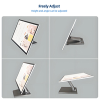 Vente en gros de boîtes lumineuses LED ultra-minces en verre trempé, boîtes lumineuses de table, comptoir, boîtes lumineuses publicitaires LED pour menu