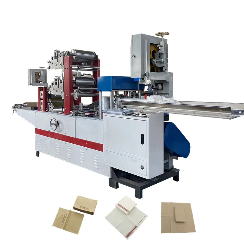 Küçük makine yeni bir işe başlamak için peçete kağıt yapma makinesi üretim hattı