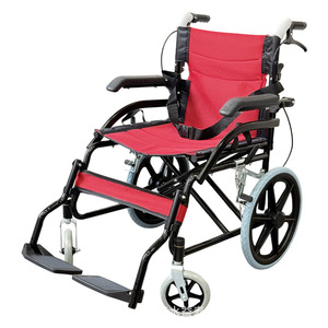 Silla de Ruedas Manual Plegable Ligera de Acero al Carbono Reforzado para Personas Mayores y Discapacitadas con Freno en U, Fabricante de Hebei - Product Image 2