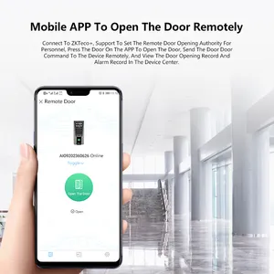Zk F18 Contrôle d'accès biométrique par empreintes digitales et système de dispositif de présence de temps Prix des machines à empreintes digitales 3000 modèles