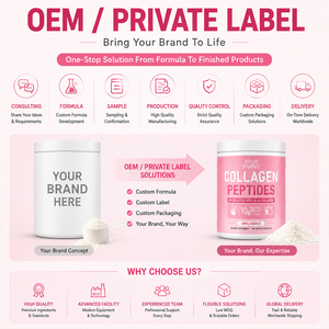 Shecome Multi Collagen Protein Powder Type I II III V X Supports Skin Hair Nails Joints Hydrolyzed Collagen Peptides Supplement - Product Image 3