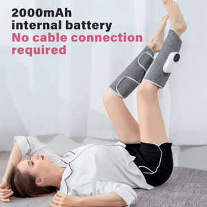 อุปกรณ์นวดขาไร้สาย<span class=keywords><strong>แบ</strong></span>บชาร์จ USB 3 โหมด พร้อมถุงลมนิรภัย ประคบร้อน นวดน่องและขา - Product Image 2