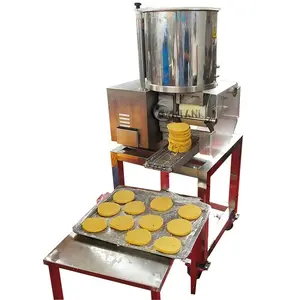 Linha de produção automática para máquina de hambúrguer e hambúrguer, cortador de torta de carne e frango, peça de pepito