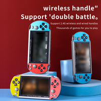 Console de jeu portable rétro X7 Plus, écran 5,1 pouces, double joystick, lecteur de jeux vidéo portable, plus de 10000 jeux intégrés, extension par carte TF