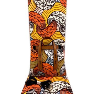 Sinya <span class=keywords><strong>2022</strong></span> Mejor Precio 100% Algodón Cera Dorada Cera Africana Impresiones Tela y Ankara Bolsa de Cera Bolso de Mano - Product Image 3