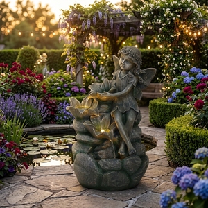 <span class=keywords><strong>Fontana</strong></span> d'Acqua con Angioletti, Ornamento per Decorazione del Giardino, Bestseller - Product Image 3