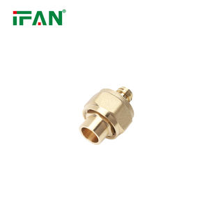 Raccords à compression en laiton IFAN Connexion rapide PE 1/2 pouce Raccords en laiton Pex pour la connexion de tuyaux en <span class=keywords><strong>cuivre</strong></span> standard américain - Product Image 5