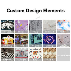 Gilet <span class=keywords><strong>in</strong></span> Maglia da Uomo Nanteng Personalizzato <span class=keywords><strong>in</strong></span> <span class=keywords><strong>Cotone</strong></span> con Motivo Jacquard Alfabetico alla Moda, Collo Tondo Senza Maniche - Product Image 4