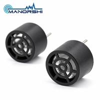MANORSHI grosir plastik 16mm 40khz Sensor pemancar ultrasonik digunakan untuk perangkat pintar