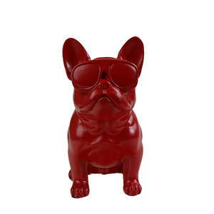 Séance Extérieur Résine Statues En Résine Colorée Frenchie Personnalisable Statue de <span class=keywords><strong>Bouledogue</strong></span> <span class=keywords><strong>Français</strong></span> Pour Frenchie Décor - Product Image 5