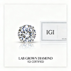 Diamant de laboratoire rond de 1,5 carat, blanc DEF, diamants de laboratoire IGI, diamant créé en laboratoire VVS2 - Product Image 2