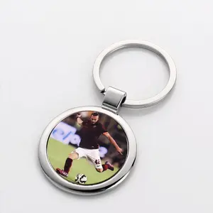 Custom Keychain Wholesale In Stock Sublimation Blank Metal Keychain