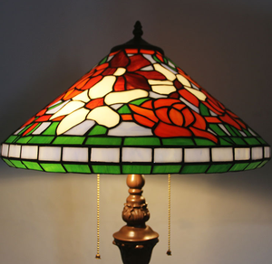 Lampe de sol en verre HFBH avec verre HFBH en finition bronze valiant - Product Image 3