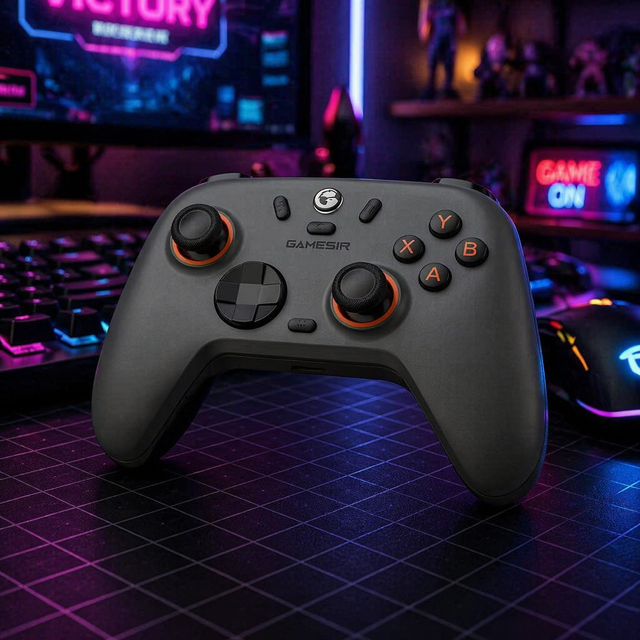 GameSir Nova 2 Lite Tri-Mode Wireless Game Controller Hall Effect Anti-Drift Joystick Mechanical Remappabl Gamepad