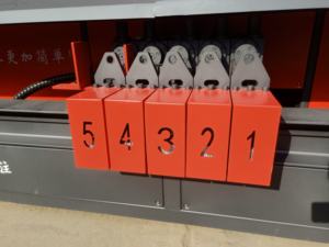 2023 חם למכור <span class=keywords><strong>5</strong></span> ראש אוטומטי <span class=keywords><strong>Rebar</strong></span> כיפוף מכונת CNC בר ארכובה בנדר כיפוף מכונת - Product Image 5