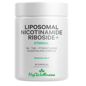 Liposomiale Nicotinamide Riboside integratore 500mg NR betaina anidro Pterostilbene supporto energetico - Product Image 1