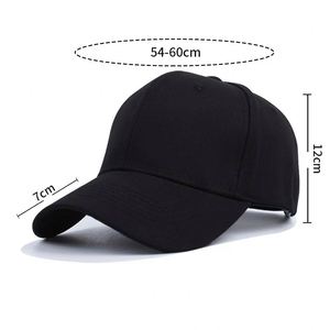 Casquette de baseball en coton 6 panneaux de haute qualité, logo brodé personnalisé, ajustable, tissu sportif courant pour hommes et femmes - Product Image 4