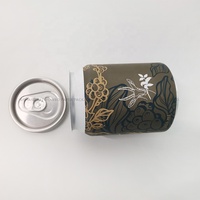 Boîte en métal personnalisée pour café 250ml-330ml Récipient à boisson durable pour infusion à froid ou café glacé Conception étanche