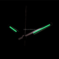 NH35 Aiguilles Rose Or Argent Or Montre Aiguille Glace Bleu/Bleu/Vert Lumineux pour NH35/NH36/4R/7S Mouvement Haute Qualité Montre Pointeur