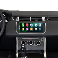 Pour Range Rover Sport 2014-2017, écran tactile Android 10,25 pouces, GPS intégré, CarPlay sans fil, navigation automatique DSP pendant 1 an