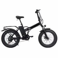 Bicicleta Eléctrica Plegable de 20 Pulgadas con Llantas Gruesas, 1000W, Batería de Litio de 48V, 7 Velocidades, Todoterreno, para Nieve y Montaña, para Adultos