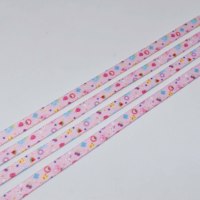 Lacets plats en polyester BaiHong BHR-S01207 de 8 mm pour chaussures de sport d'extérieur, personnalisables par sérigraphie, vendus par paire