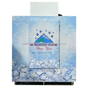 High Quality COLDSTAR ICE-630 Ice Storage Merchandiser Stainless Steel Single-Door Glass Fan Cooling Digital Control - Product Image 3