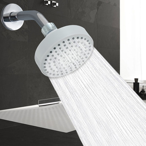 Cabezal de Ducha Royal Stan de 4 Pulgadas, Negro, Redondo, para Colocar en la Parte Superior del Baño - Product Image 3