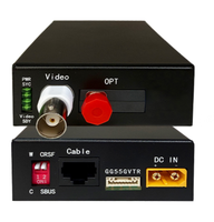 Unité Terrestre FPV Guangbo : Récepteur Fibre Optique HD IP & Vidéo Analogique à Double Sortie, Faible Latence, Longue Portée, Anti-Interférence pour Drones FPV