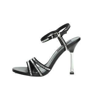 Sandali con Tacco Liu-Jo Donna Neri 9122 con Cinturino alla Caviglia Scarpe da Donna con Tacco Alto - Product Image 1