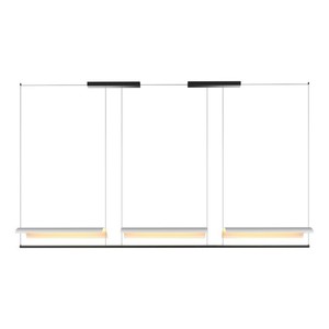 Lampe suspendue linéaire à long tube indirect moderne nordique bureau cuisine îlot Table à manger Bar <span class=keywords><strong>Suspension</strong></span> LED suspendue - Product Image 4