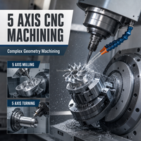 Pièces usinées CNC 5 axes sur mesure en aluminium 7075, titane, Inconel 718 pour l'aérospatiale